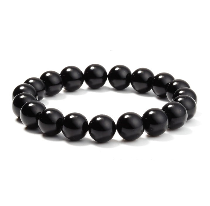 Black Gemstone Bracelet - Protection & Grounding Energy