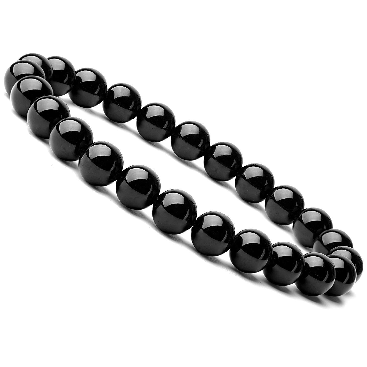 Black Gemstone Bracelet - Protection & Grounding Energy